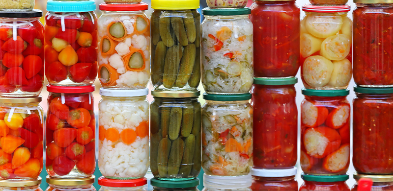 canned produce